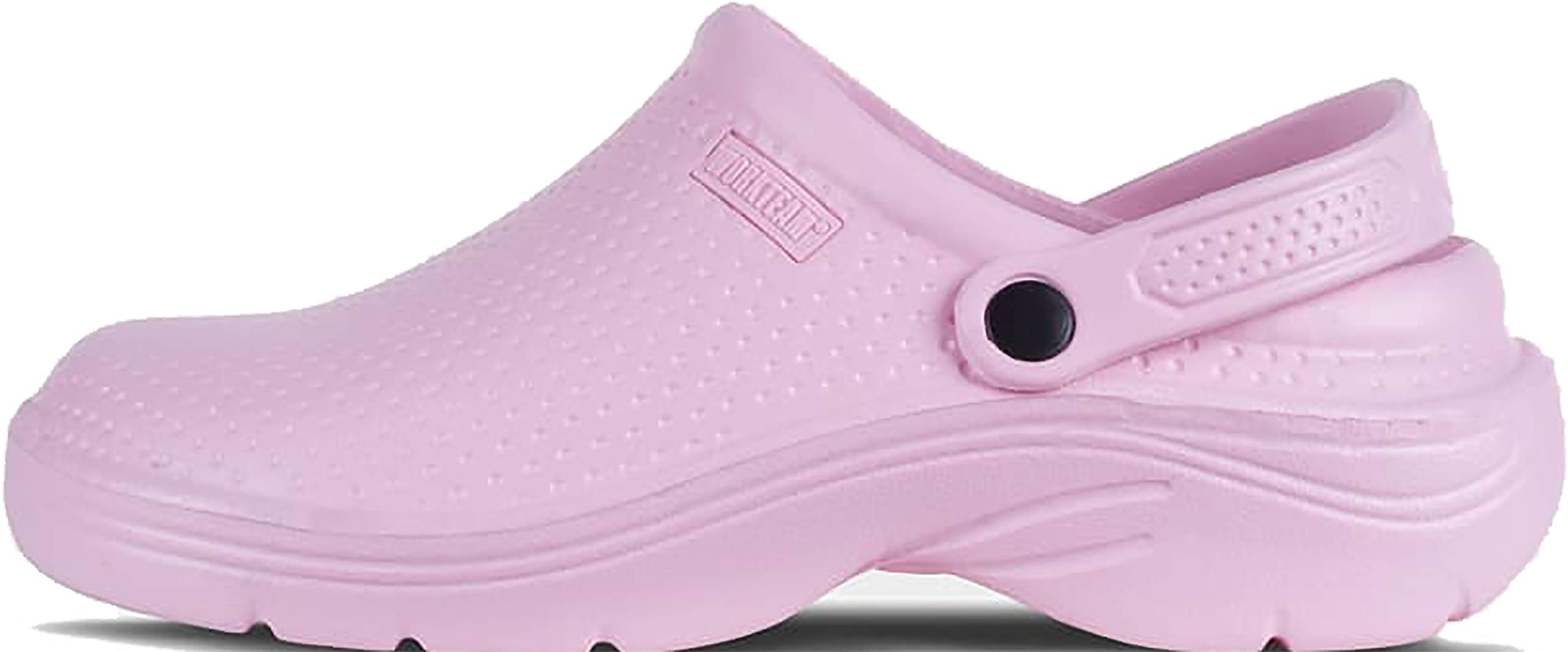 WORKTEAM Zueco Ultraligero de EVA Anatómico y Ergonómico con Cámara Ortopédica, Resistente a los Tropiezos y con Sujeción en Talón, Plantilla Incluida Unisex Rosa 42/​43 EU