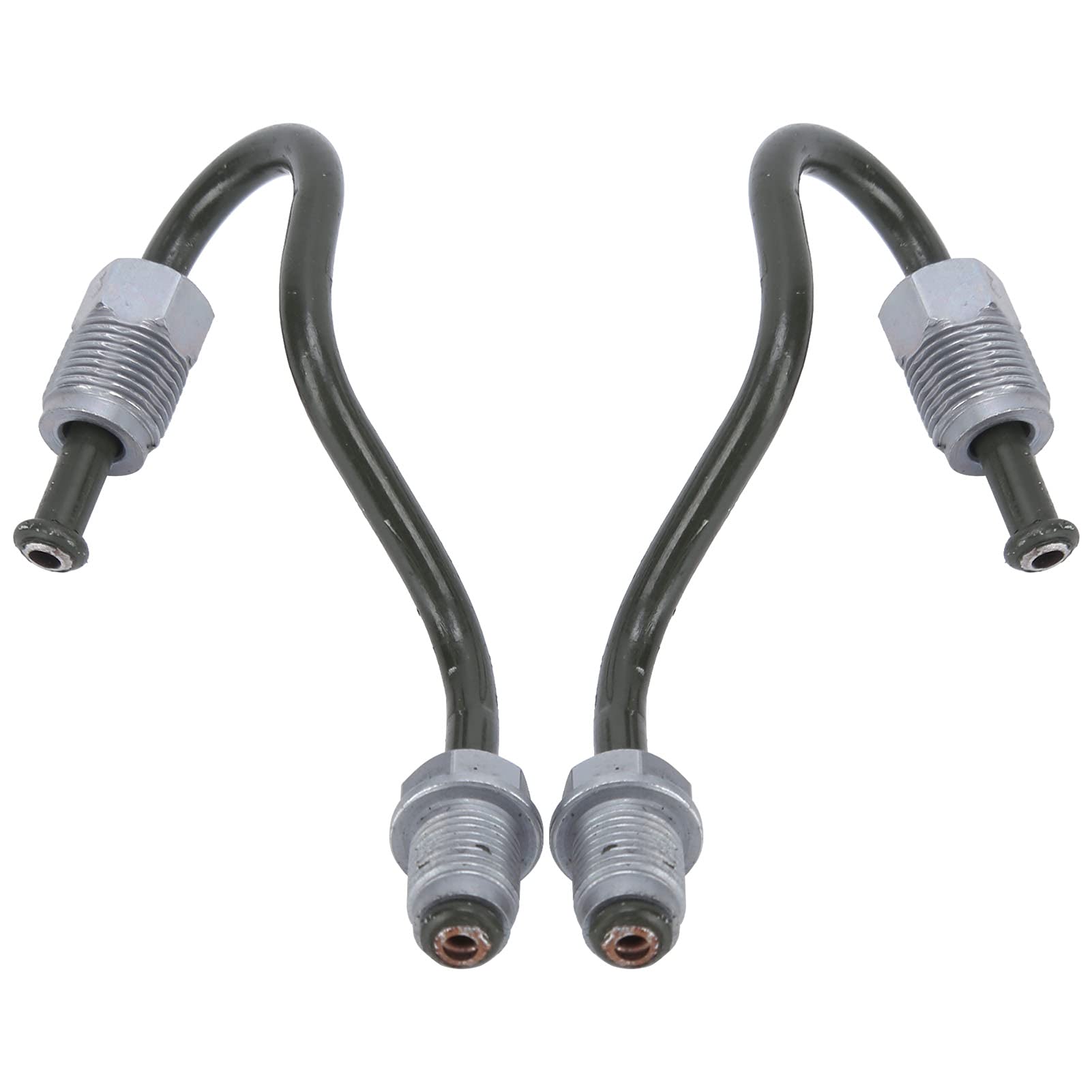 Bnineteenteam Tipe de Freinage de Frein, 2pcs Ligne de Frein Arrière du Tuyau D'huile de Gauche et Droit 1K0611763E 1K0611763F Remplacement pour le Cabriolet