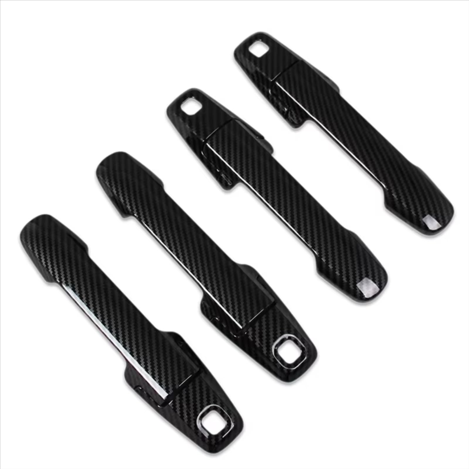 DSPOLIMV Outer Door Handle Cap Compatible with Suzuki for Spacia MK53S 2023 2024 Car Door Handle Cover Trim Exterior Accessories Modification Replacement