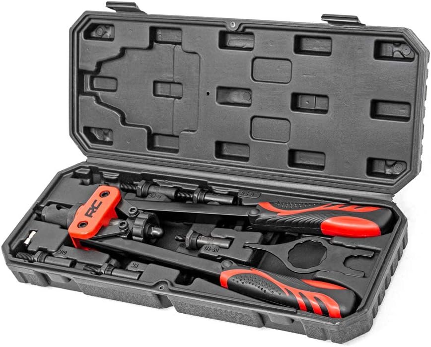 Rough Country 10-Piece Nutsert Tool Kit | Quick Change Mandrel Set - 10583