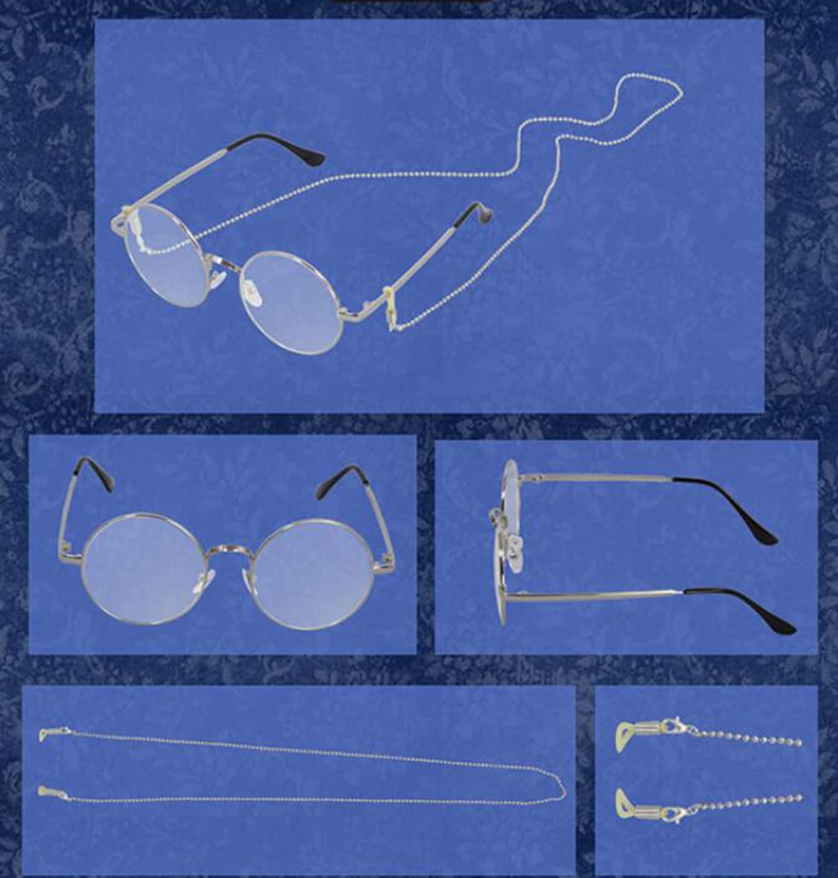 Amazon.co.jp: 刀剣乱舞 コスプレ道具 メガネ 眼鏡 南海太郎朝尊