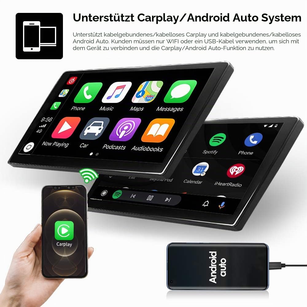 RoverOne Autoradio GPS für Mazda CX3 CX-3 CX 3 für Mazda 2 DK 2014 2015 2016-2021​ Carplay Android Auto Stereo Head Unit Bluetooth Sat Navigation