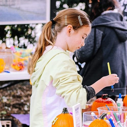 Miniatura 5 de 220 pines de 1.38 pulgadas de color gris plateado con caja de metal, pequeños alfileres de pelo para moños, horquillas de pelo gris premium para