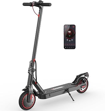 iScooter Electric Scooter Adults, 18/15/12 Miles Long Range,22/19/18 Mph Top Speed, Commuting Electric Scooter with Cruise Control, Double Braking Systems Escooter for Adults and Teens