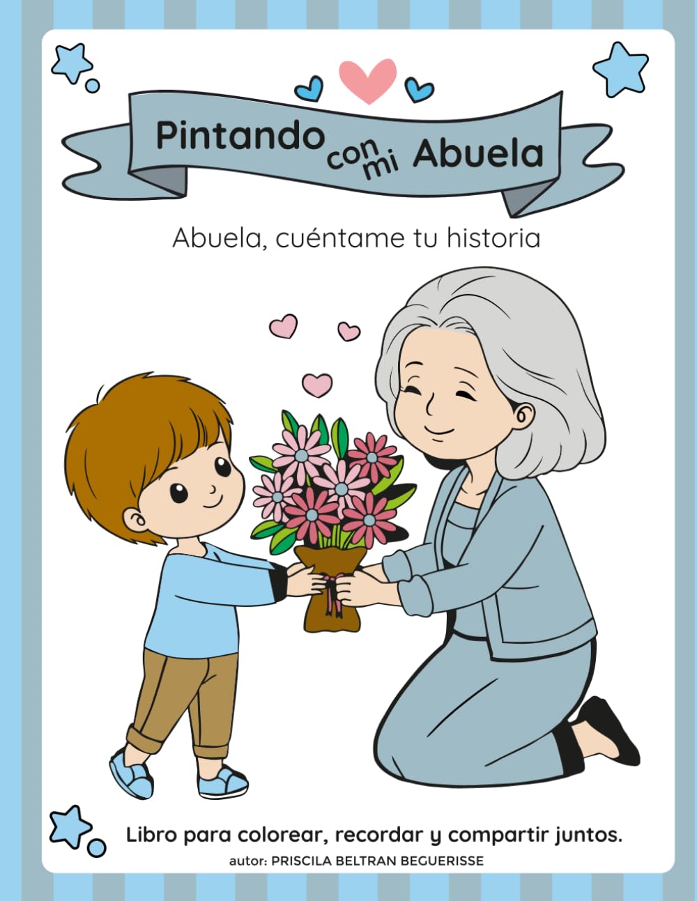 Pintando con mi abuela (niño - abuela): Abuela, cuéntame tu historia (Pintando recuerdos de vida)