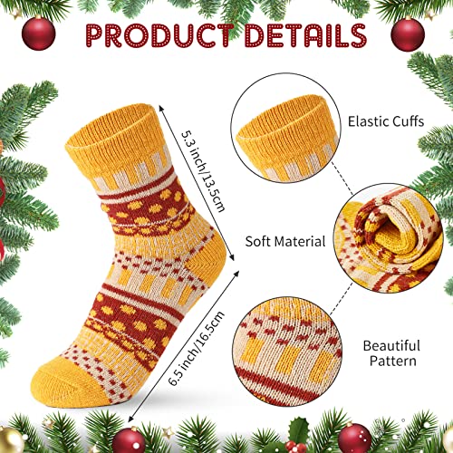 20 Pair Winter Womens Wool Socks: Warm & Thick for Hiking, Cold Weather & Christmas2