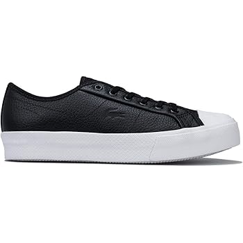 lacoste womens trainers black