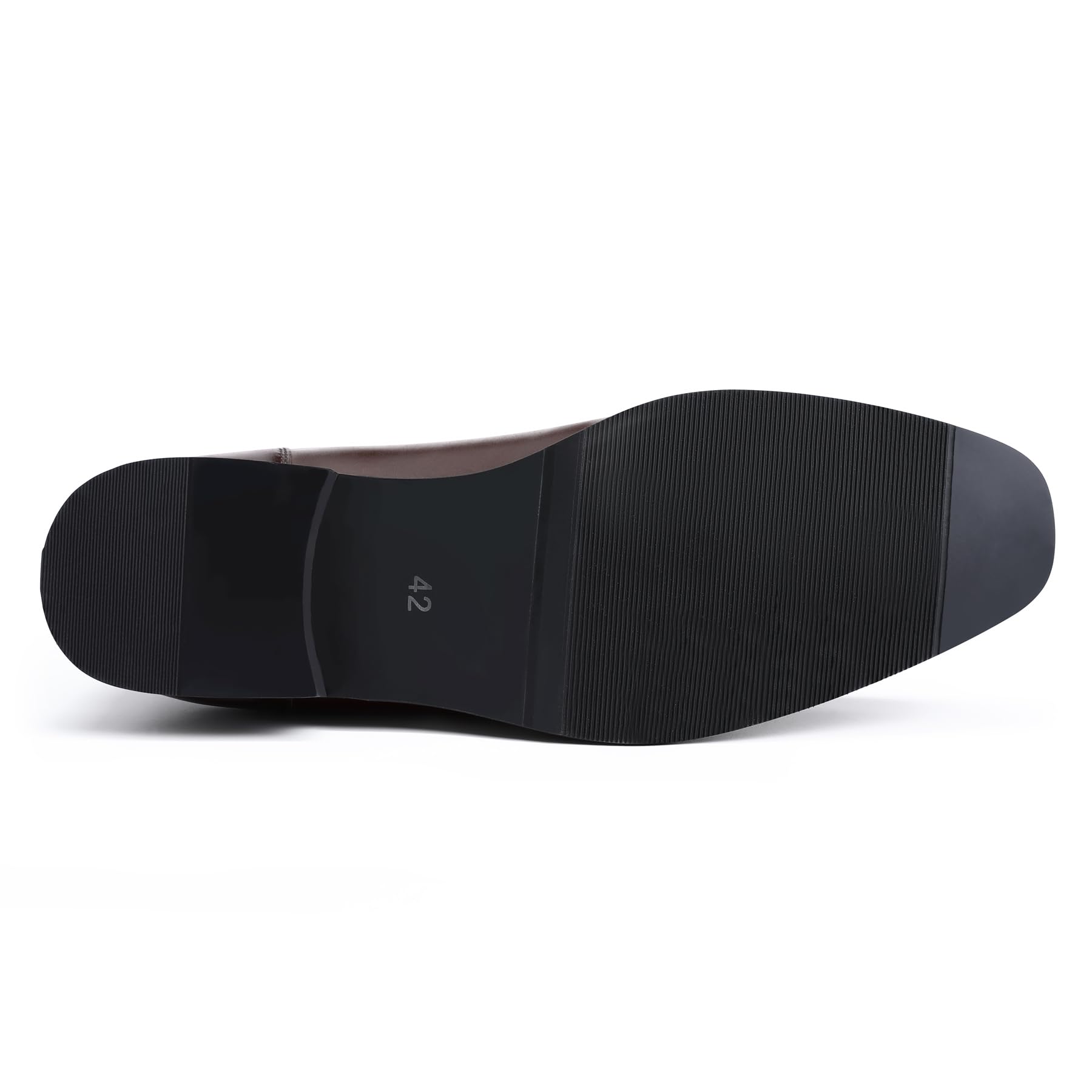 YFFUSHI Zapatos de Cordones para Hombre Oxford Clásico Zapatos de Vestir para Oficina y Boda Cómodos