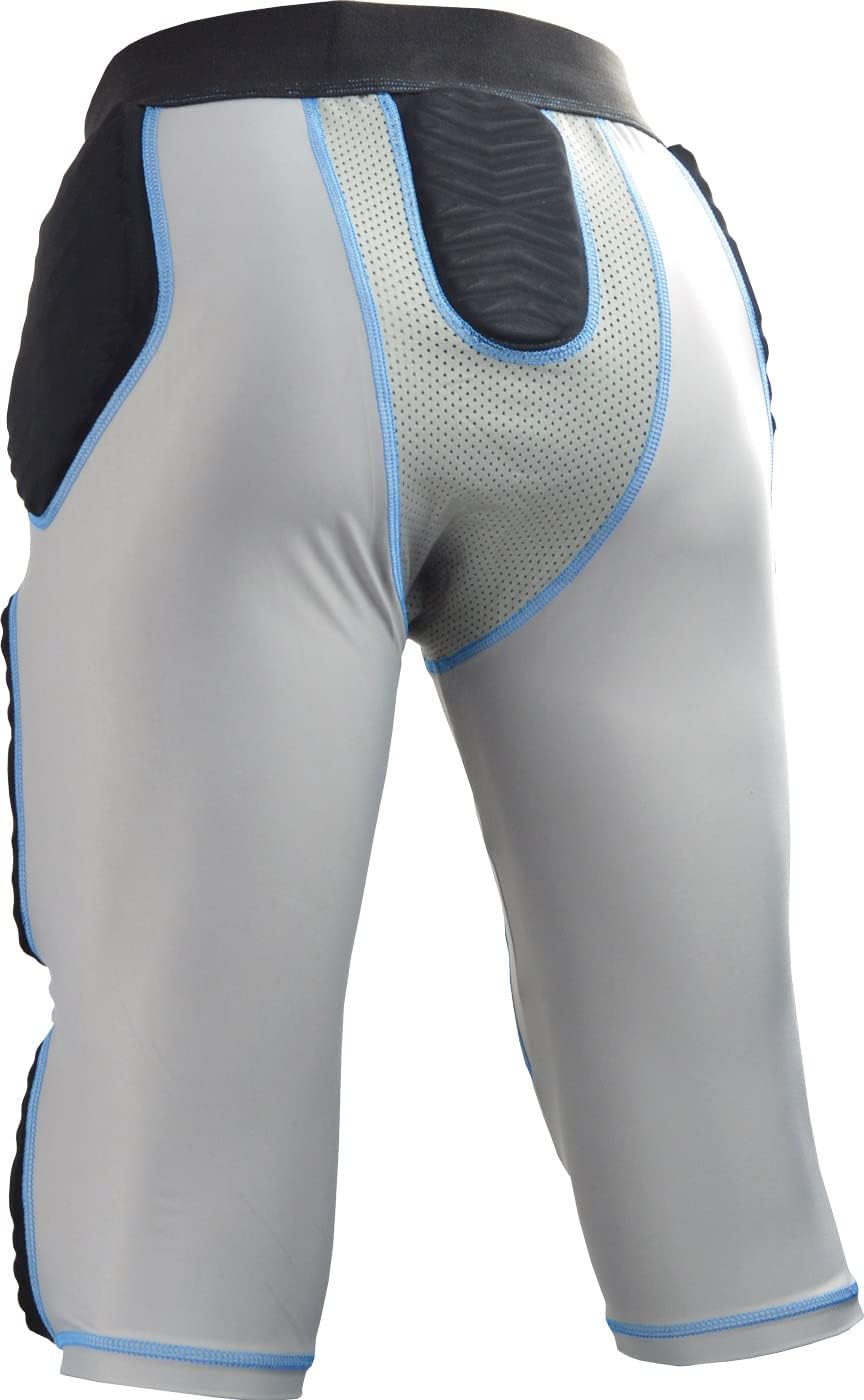 Sports Unlimited 7 Pad Integrated Adult Football Girdle for Men - Hard Thigh Pads - Girdle for Football - Image 2