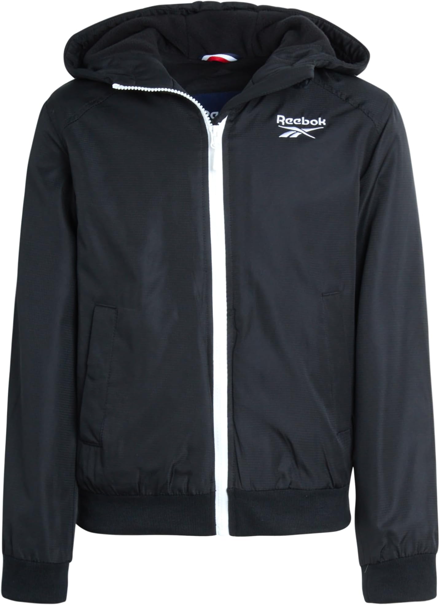 Reebok Women's Jacket – Lightweight Weather Resistant Fleece Lined Windbreaker Coat – Classic Windbreaker for Women (S-XL)