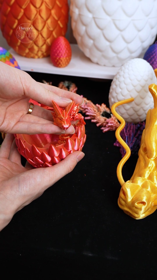 Dragon Egg 3d Print Files 3D Printed Dragon Egg, Dragon Fidget, 3d