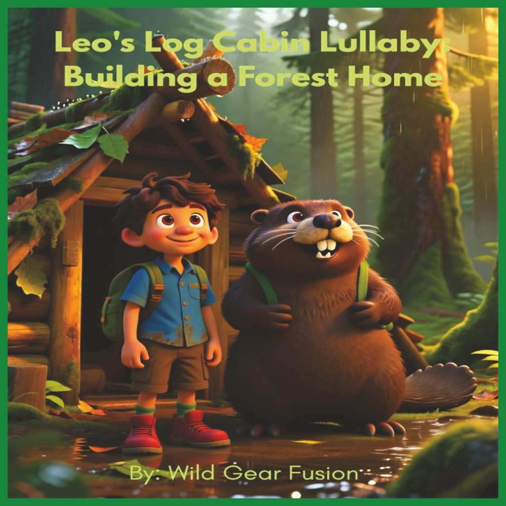 Leo’s Log Cabin Lullaby: Building a Forest Home: A Cozy Bedtime Story of Friendship and Forest Survival