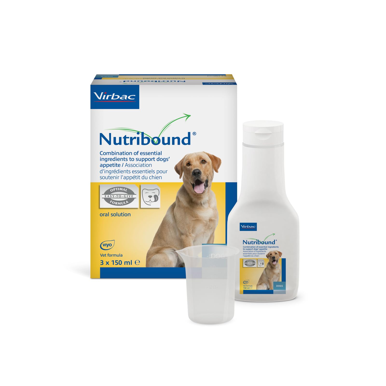 Virbac Nutribound 3 x 150 ml für Hunde