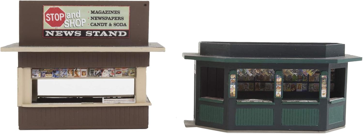 Walthers, Inc. Newsstands Kit