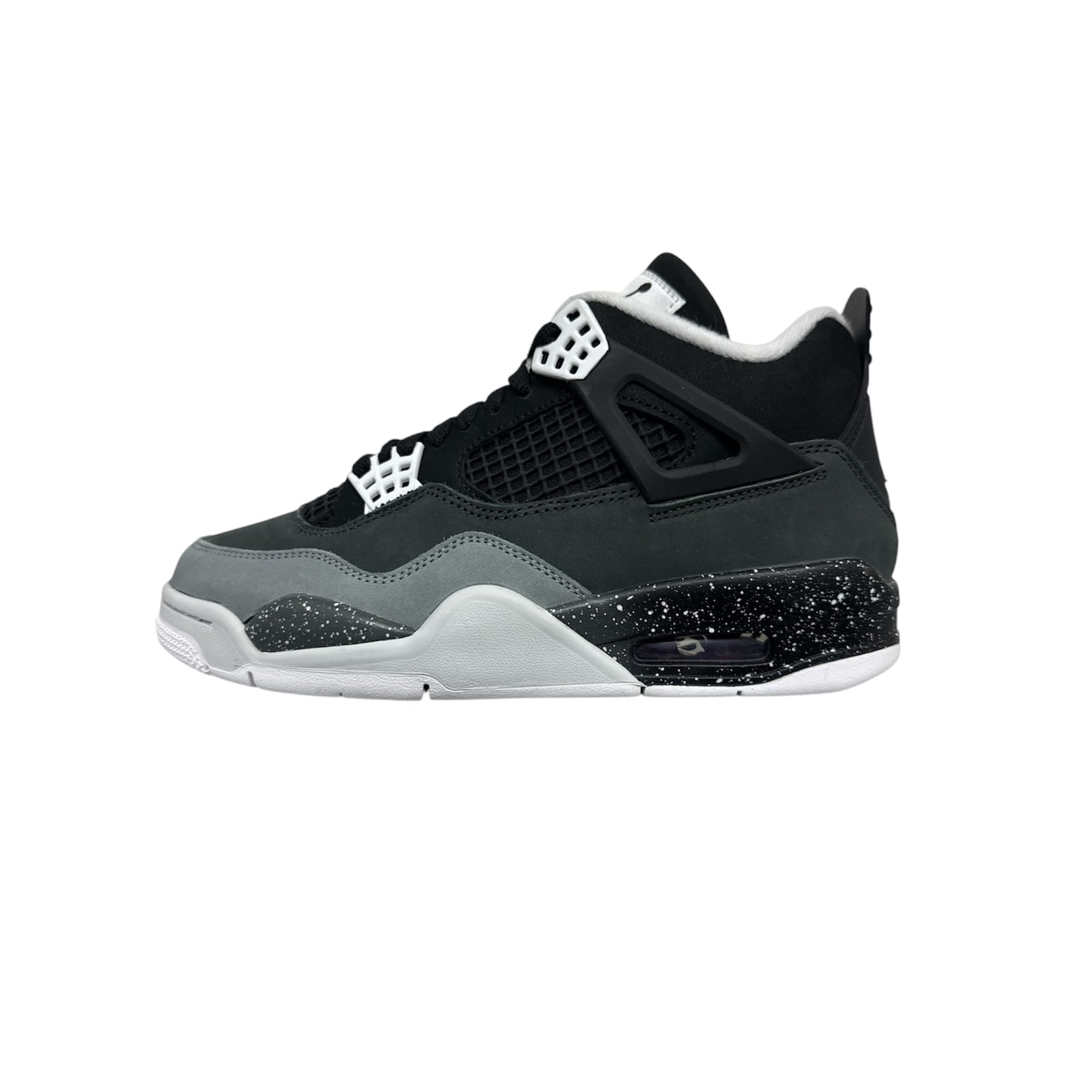 Nike Mens Air Jordan 4 Retro AIR Jordan 4 Retro, BLACK, 7 UK (8 US), Black, 8
