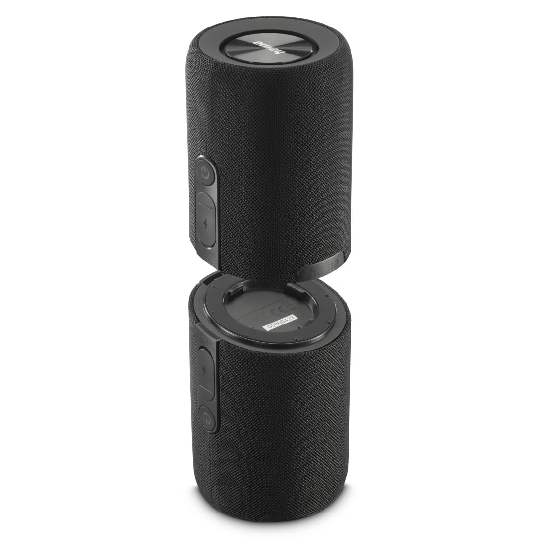 Hama | Altavoz Bluetooth Potente Separable - Negro | Altavoces con potencia de 30w sonido estéreo real, Impermeable ip67, 12h autonomía