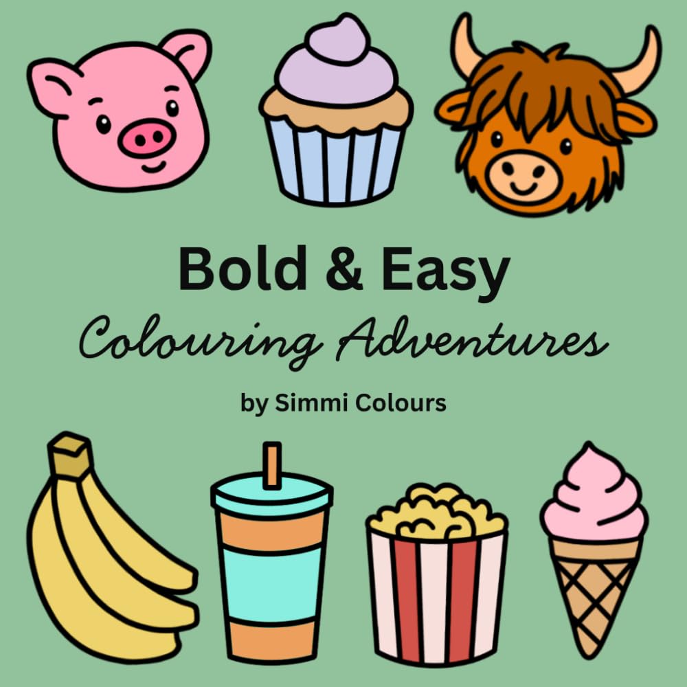 Bold and Easy: Colouring Adventures