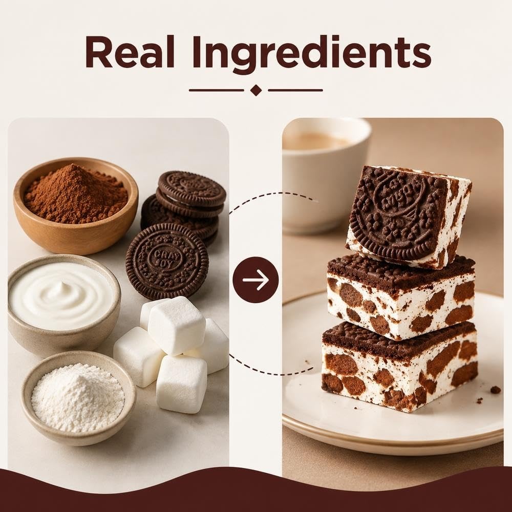 Bocaditos de hojaldre crujientes de galleta de cacao 160 g * 2