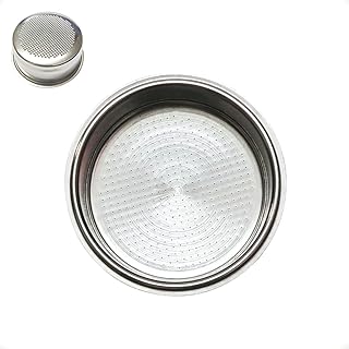 フィルターバスケット 51mm、非加圧ダブルショット用、16~18g、DeLonghi(デロンギ) エスプレッソ メーカー EM450J-M 対応