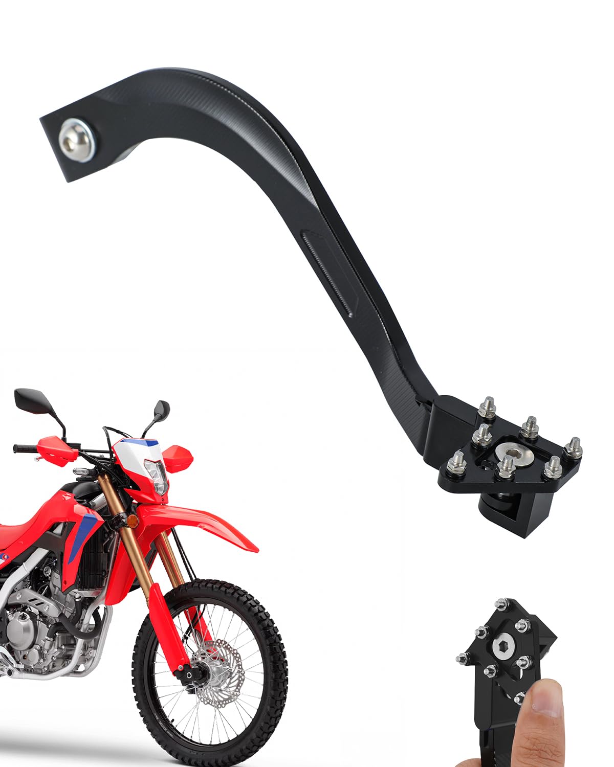 Amazon.com: NACORE CRF300L Brake Pedal, Dirt Bike Foldable Rear