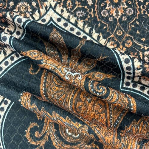 Image of Homerz Premium 'Maharaja Paradise Series' Sofa Cover | Net Fabric Sofa Cover | Washable, Anti-Dust Backed & Wrinkle Resistant Cover (Sheesh Mahal, 3 Seater, Only Seat Cover)