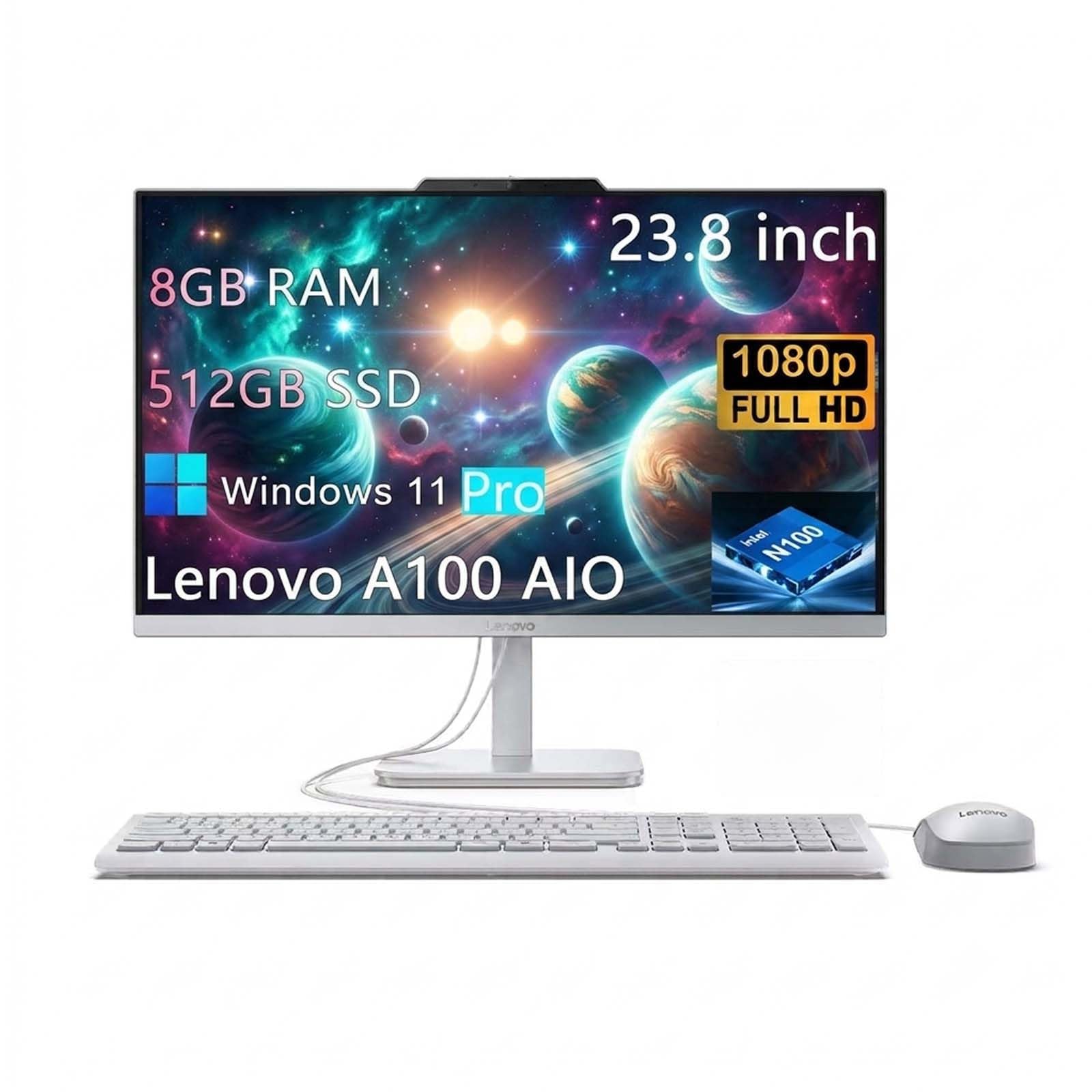 Lenovo All-in-One Desktop Computer
