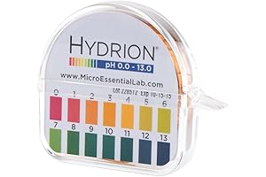 Hydrion Ph Paper (93) with Dispenser and Color Chart - Full Range...