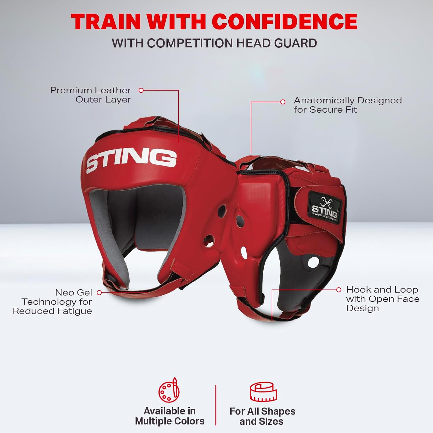 STING Competition Head Guard, IBA-Approved and USA Jamaica Ubuy