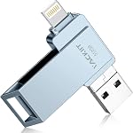 MFi Certified 512GB Flash Drives 3.0 High Speed 3ni1 USB Stick External Storage for iPhone/PC/iPad/Android/More Devices for Photos and Videos Transfer Storage Backup(512GB-pink)