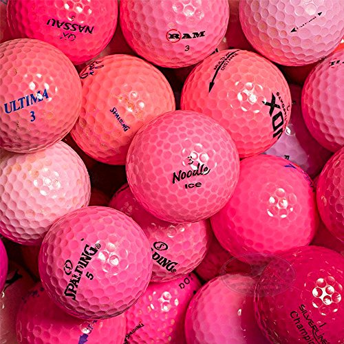 Palline da Golf Mix Rosa 100 Palline da Golf usate...