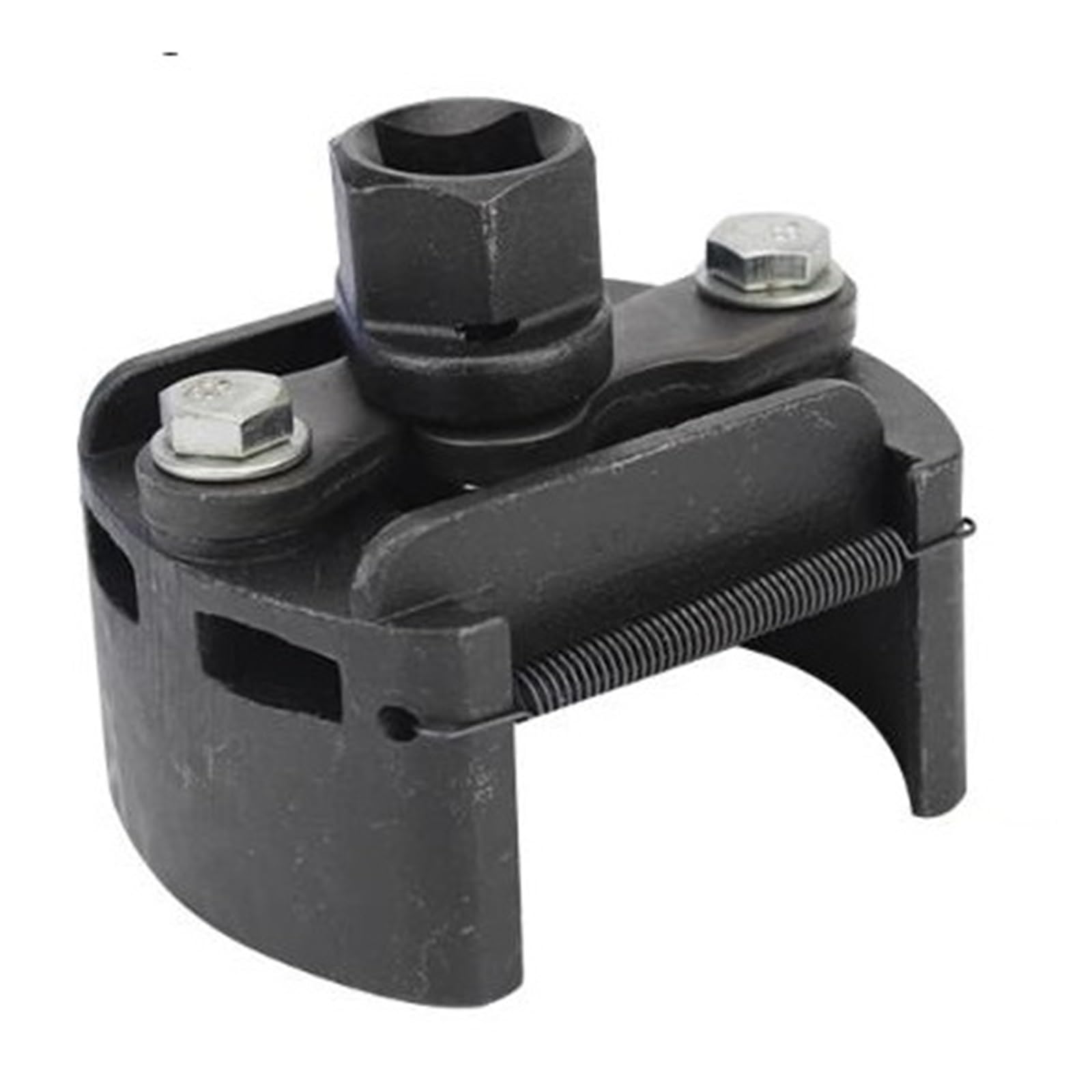 Llave para filtro de aceite Llave ajustable for filtro de aceite dos mandíbulas, removedor llaves 60-80mm, acero fundido for combustible, garras(M)