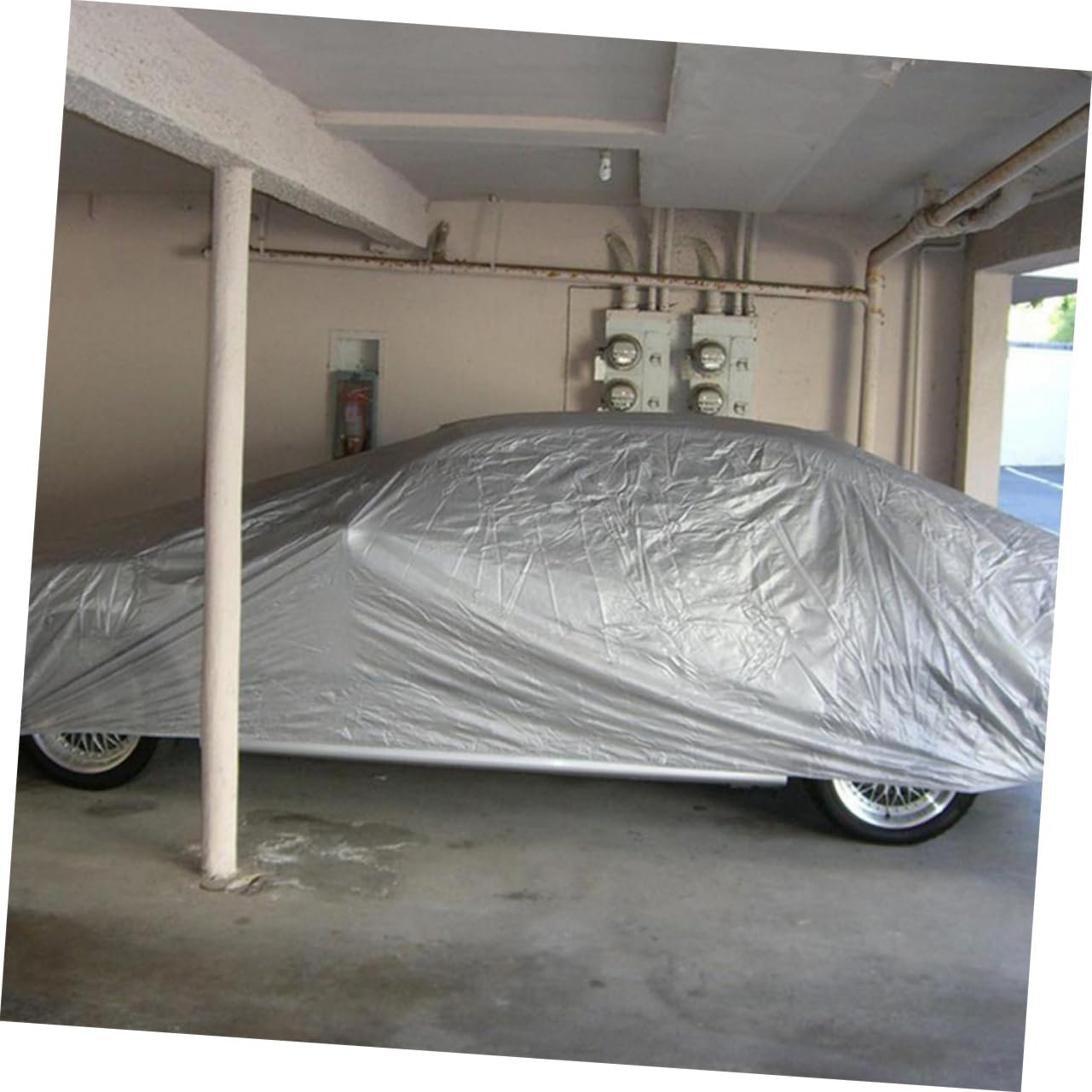 PLAFOPE Car Summer Sunscreen Cover Waterproof Car Cover for Outdoor Use Universal — view 9