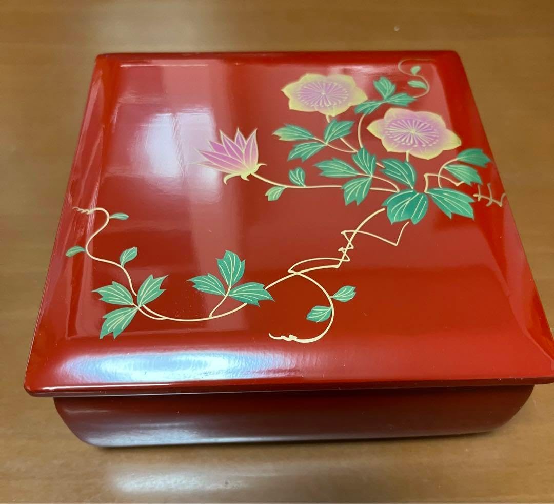 伝統工芸 川連漆器 重箱 K 伝統工芸 川連漆器 丸重箱 工芸品