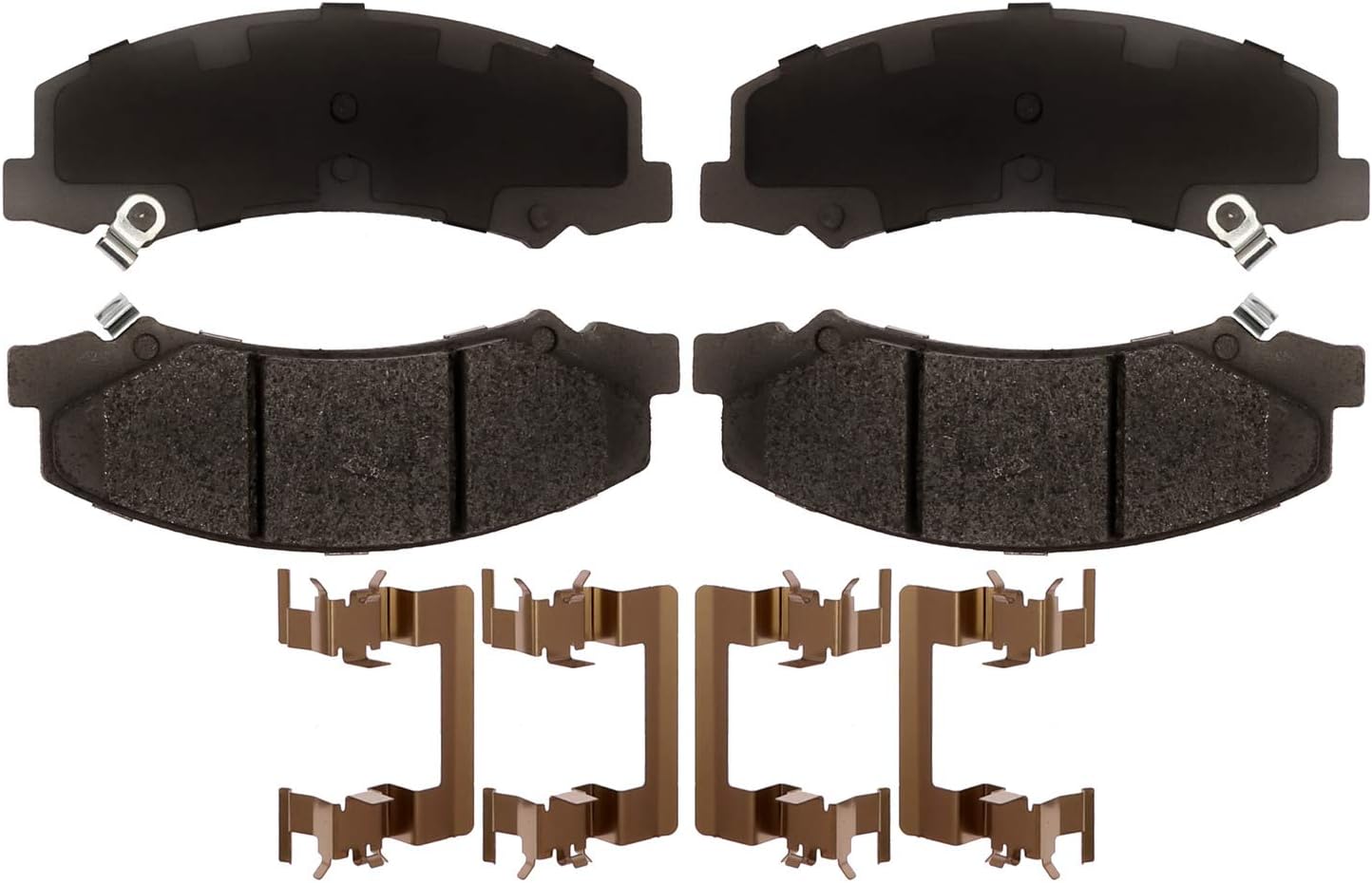 ACDelcoSilver 14D1159CHF1 Ceramic Front Disc Brake Pad Set