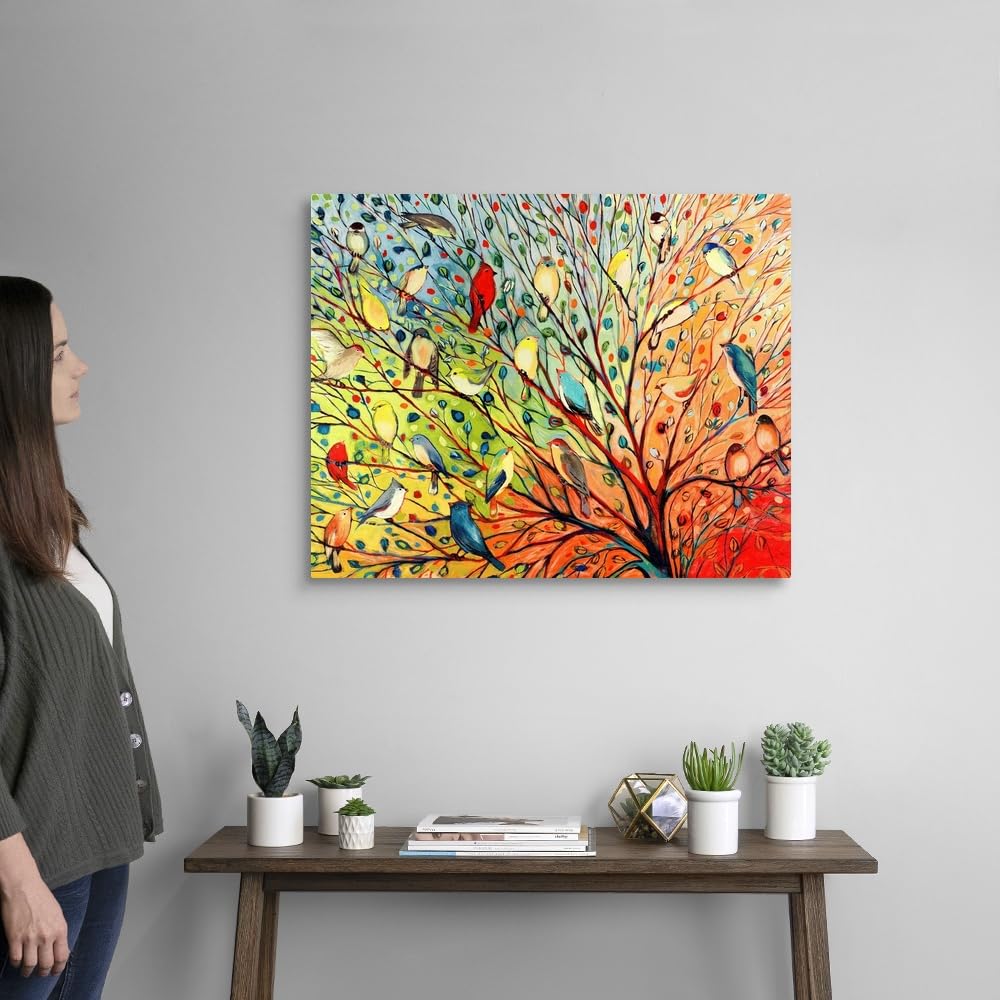 絵画 bird Birdhouse Lane 1000 Piece Puzzle – Galison