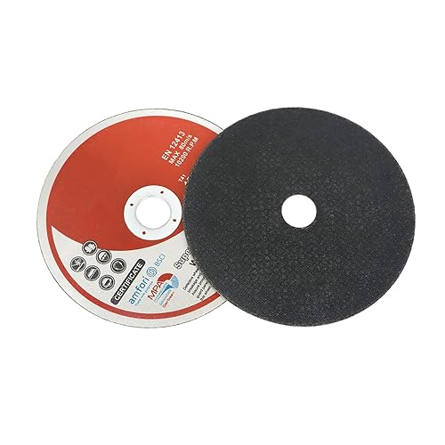 Miniatura 3 de Paquete de 50 discos de corte de metal y acero inoxidable de 6 x 0.045 x 78 pulgadas para amoladoras angulares