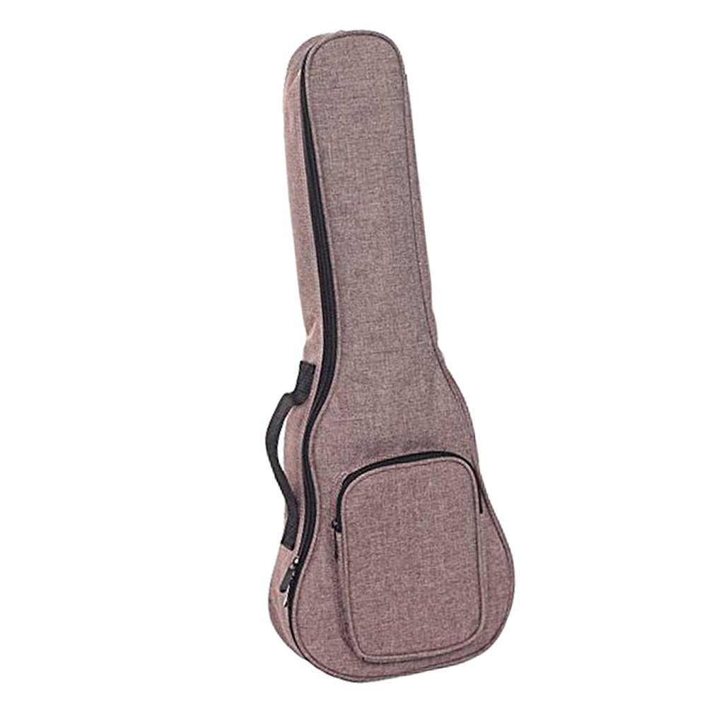 Nylonowa torba do przechowywania ukulele plecak pudełko 21 cali, 2 zestaw (szary), 21In