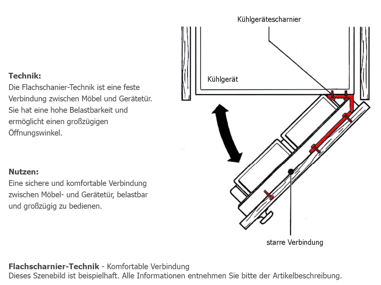 Bosch Serie 6 Einbau-Kühlschrank mit Gefrierfach 157.8 x 55.8 cm KIL72AFE0 | Made in Germany, VitaFresh Frischhalteschublade, EasyAccess Shelf ausziehbare Glasablage, LED Ausleuchtung