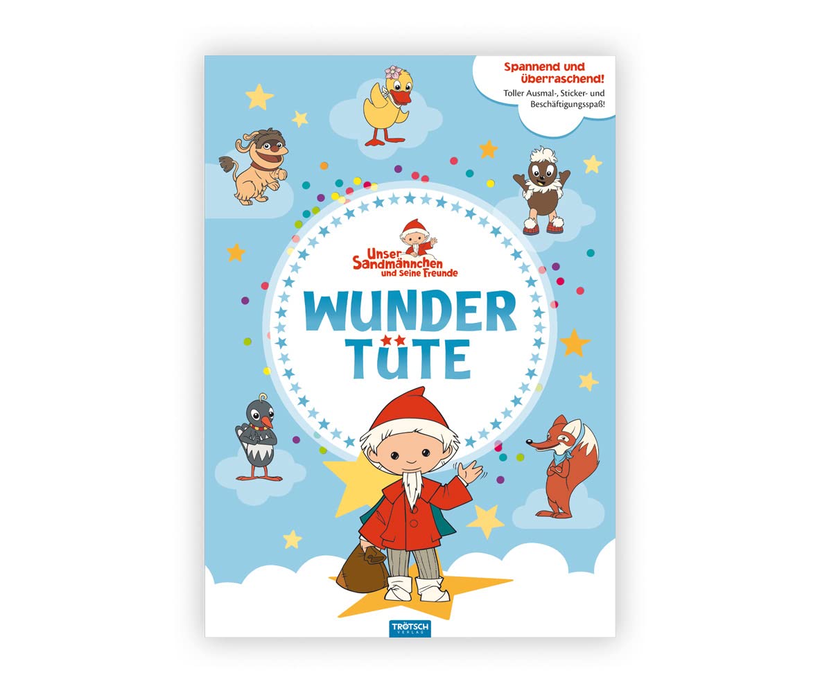 Trötsch Unser Sandmännchen Wundertüte Sandmännchen und Freunde: Überraschungsbox Surprise Bag Kinder Geschenk