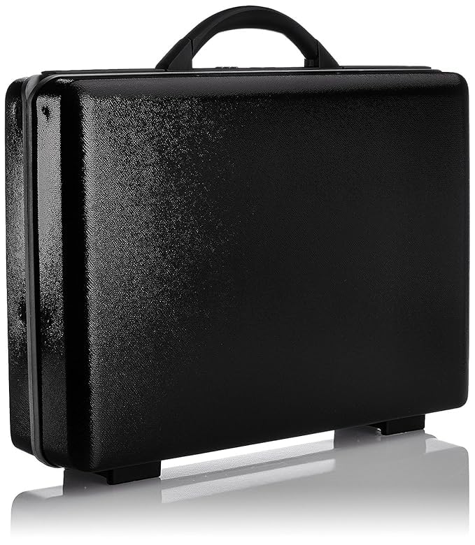 Unisex Amt Status Western 14 CM Large Briefcase (D.Black)