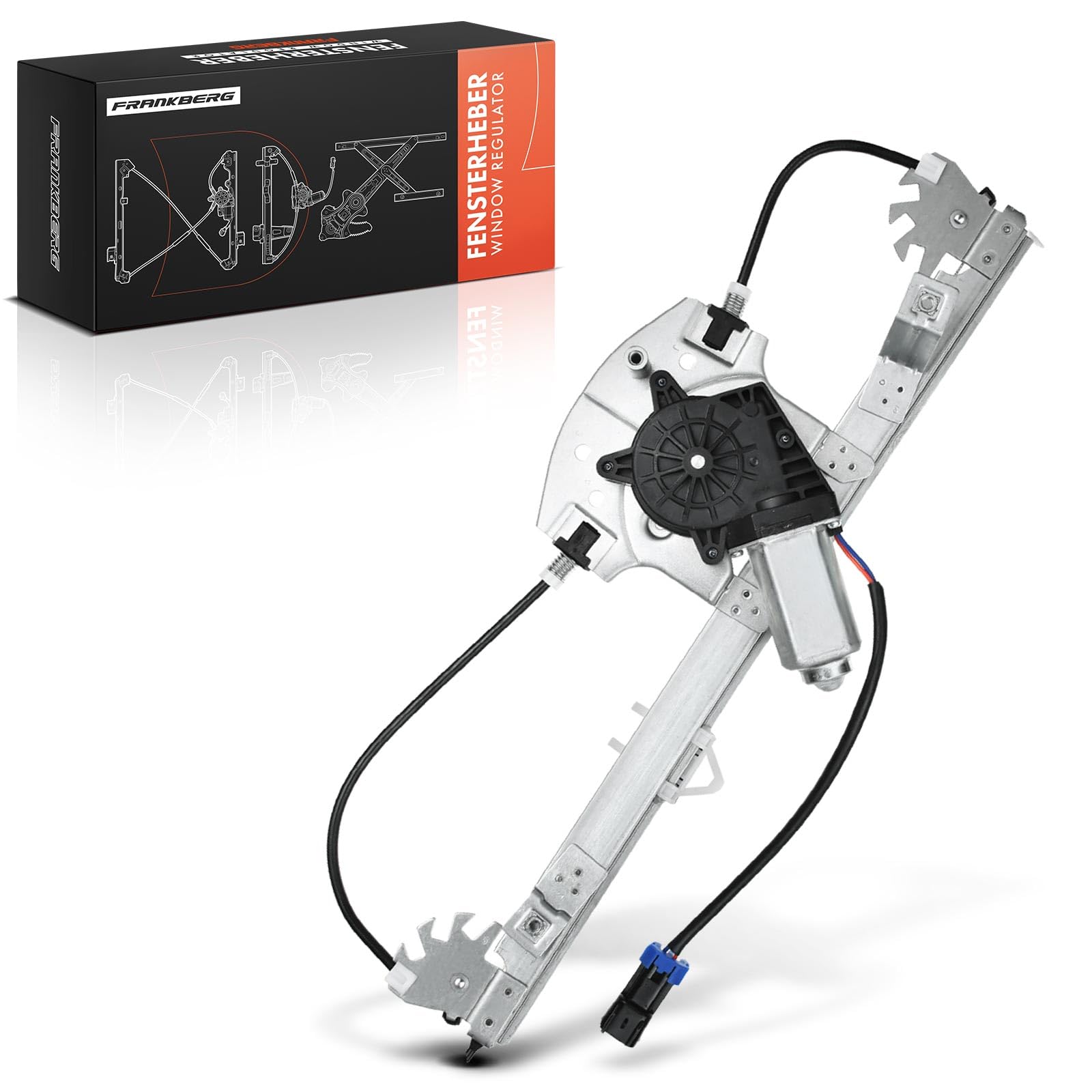 Frankberg Regulador de ventana con motor delantero derecho 46536311 | con Motor, Al frente, bien, 46536311; Compatible con: Punto Van 188_, Punto 188