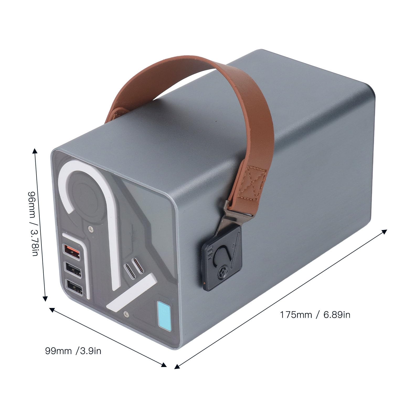 Garosa Generador Portátil 80000mAh 296Wh de la Central Eléctrica 120W con