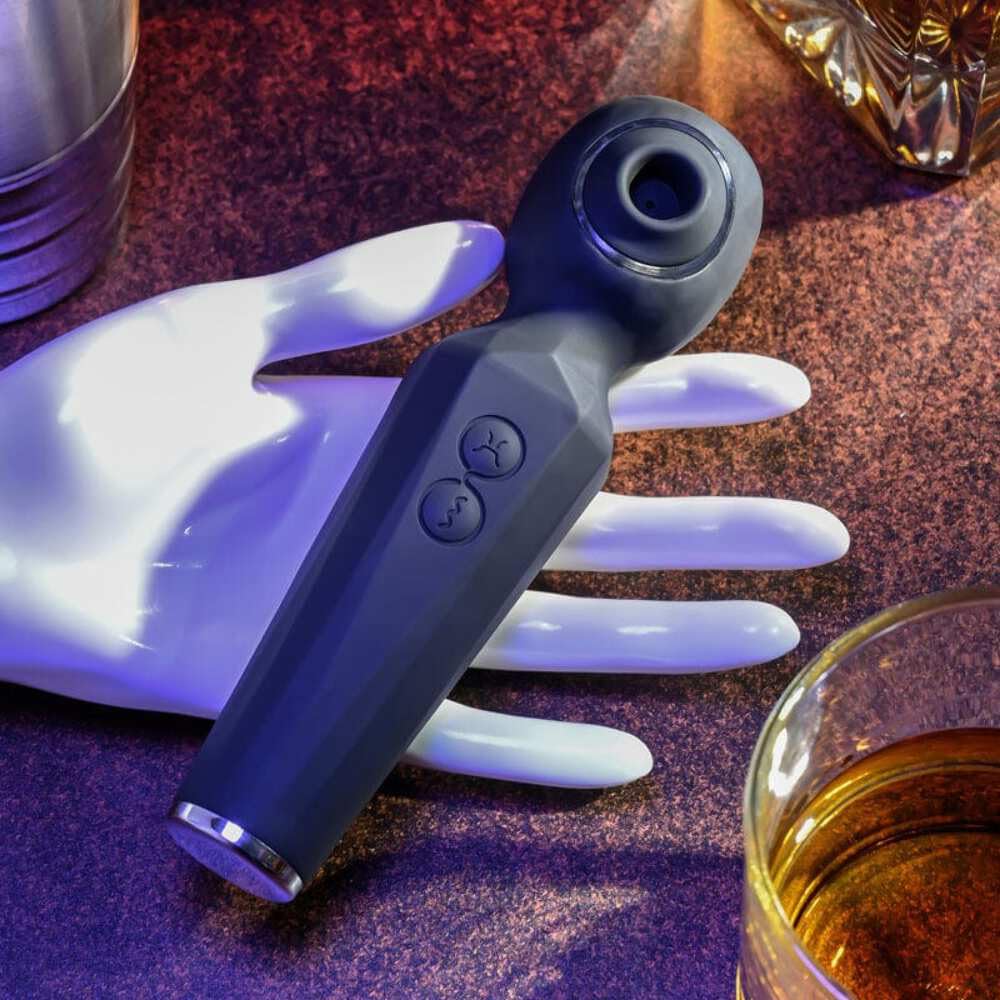 Zuigende Wand Vibrator Rainbow Sucker (EN-RS-1201-2)