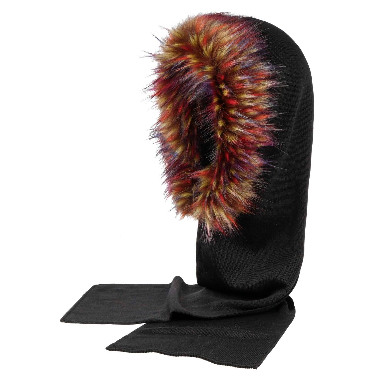 Coloury szal zimowy szal szal damski szal, czarny, jeden rozmiar
