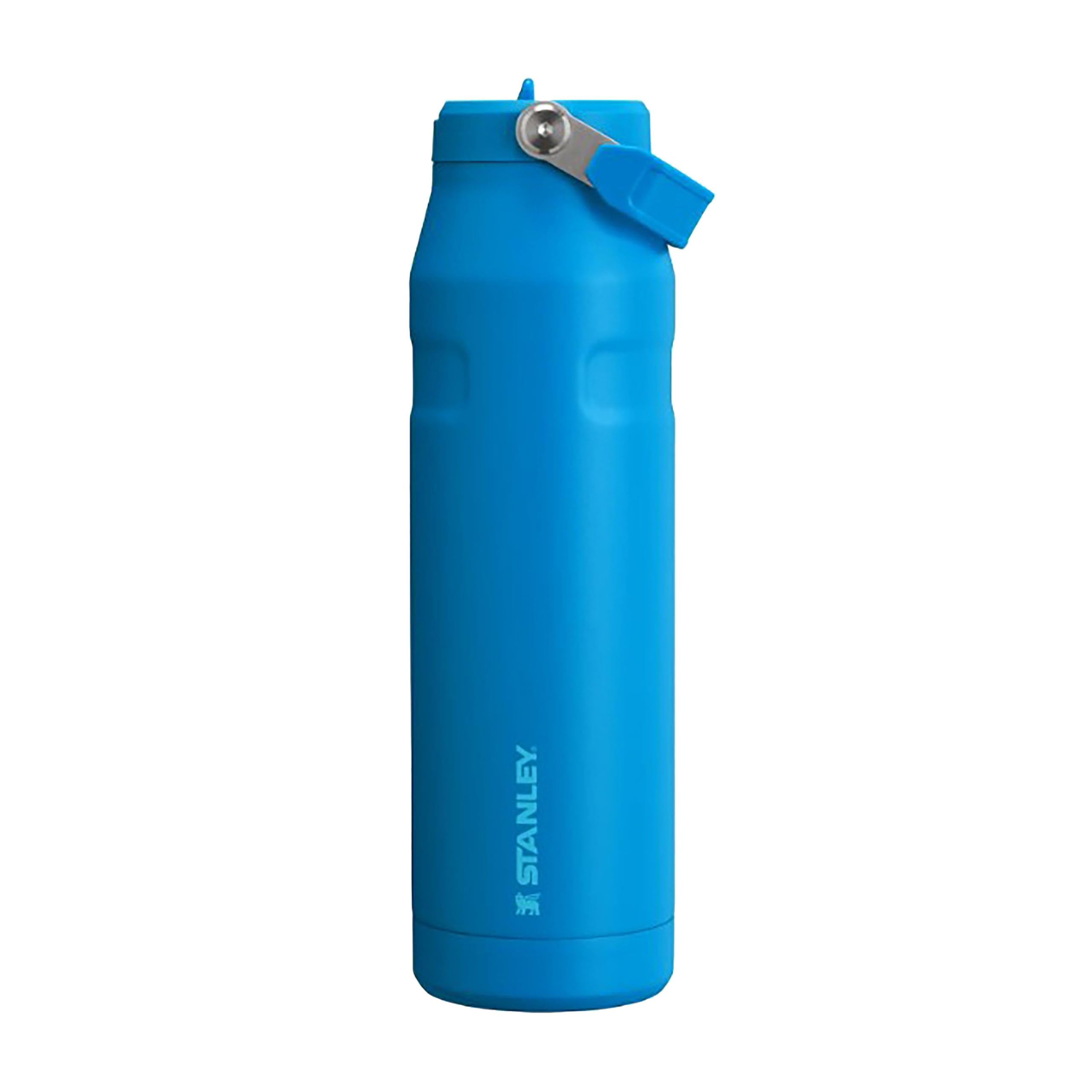 Stanley 1913 Flip Straw Sports Water Bottle with Straw 1.06L, 15 Hours Cold, 4 Days Iced, Stainless Steel, BPA Free
