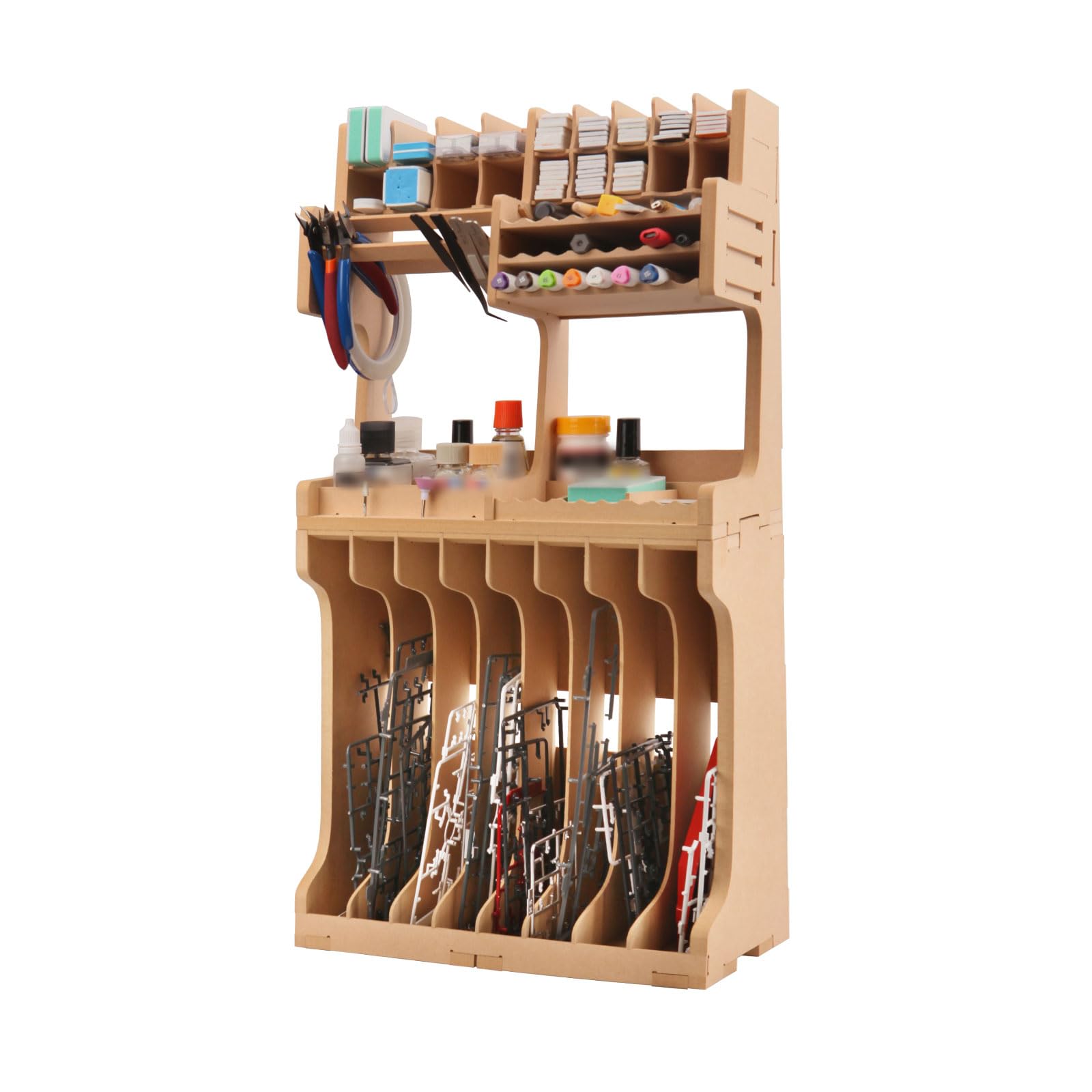 Bucasso 模型用棚 Amazon.com: Bucasso Plastic Model Paint Rack Model Tool Organizer