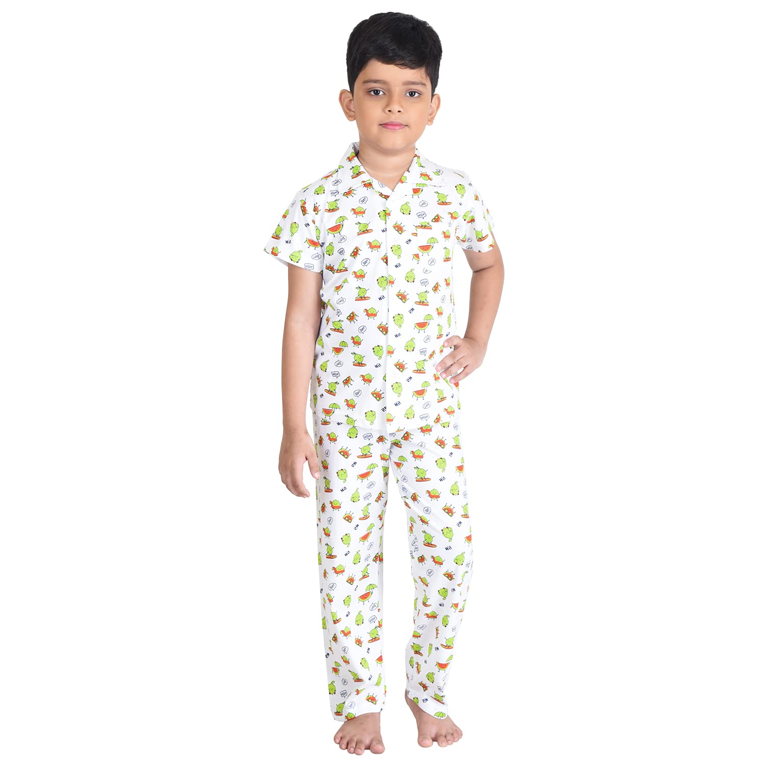 Clothe Funn Set da notte in cotone per ragazzi