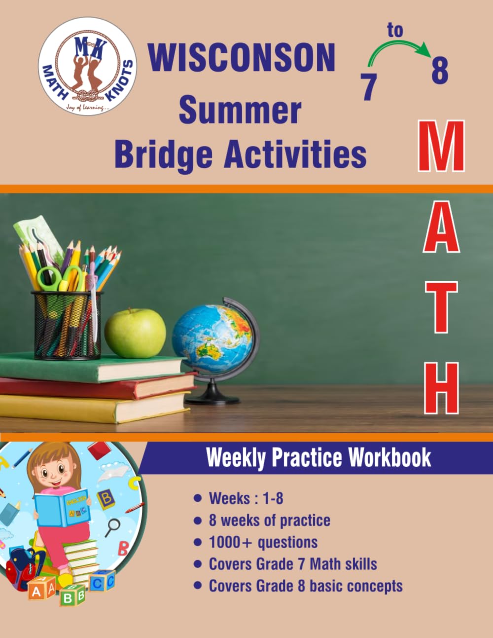 GRADES 7 to 8 : WISCONSON Summer Math Bridge Activities