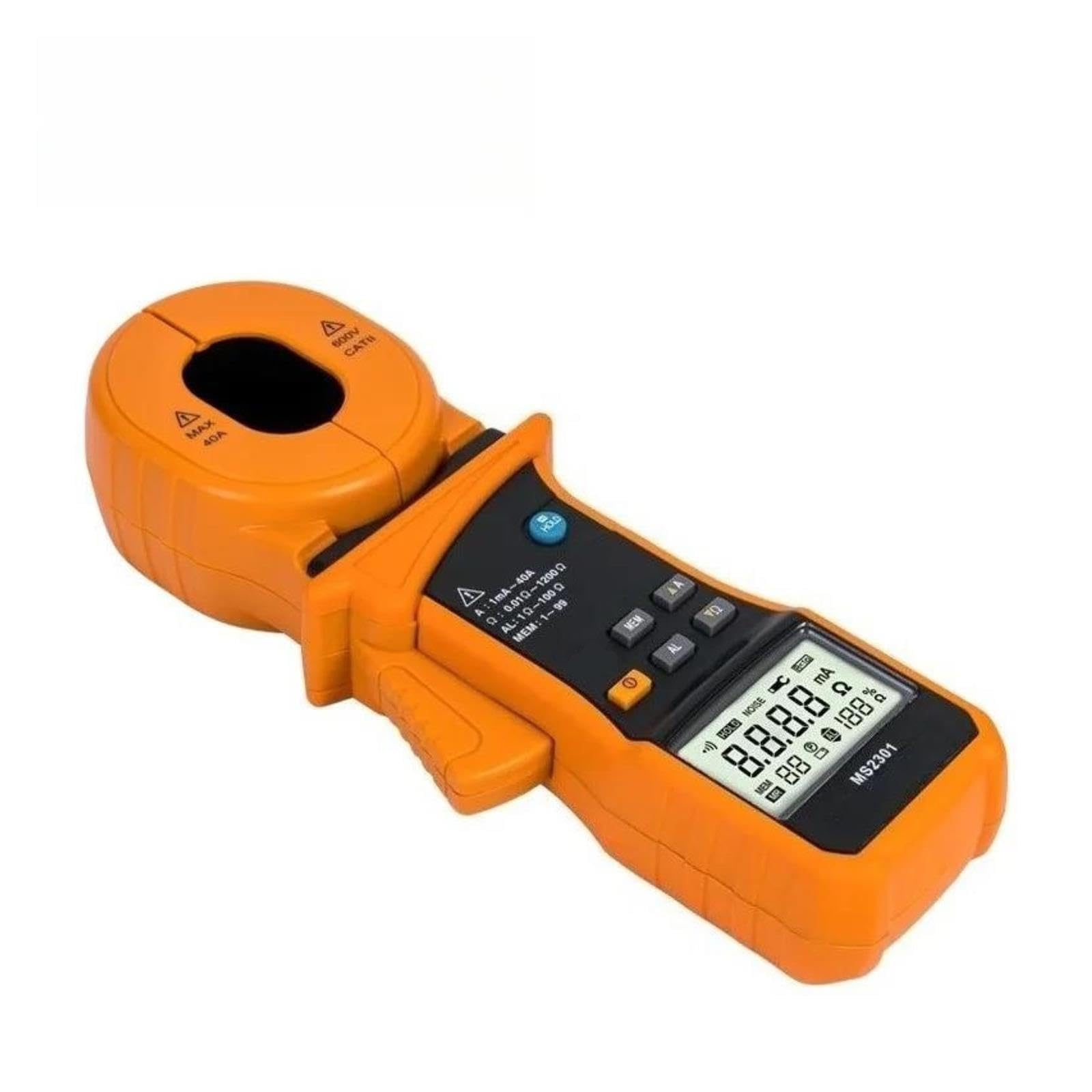 Medidor de Resistencia, ST181 4000 cuentas medidor de pinza digital probador capacitancia resistencia voltaje corriente CA
