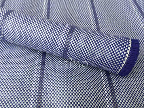 REIMO- Tapis de sol Caravane, Camping car, Arisol Pvc 4.50X 2.5m Bleu Gris